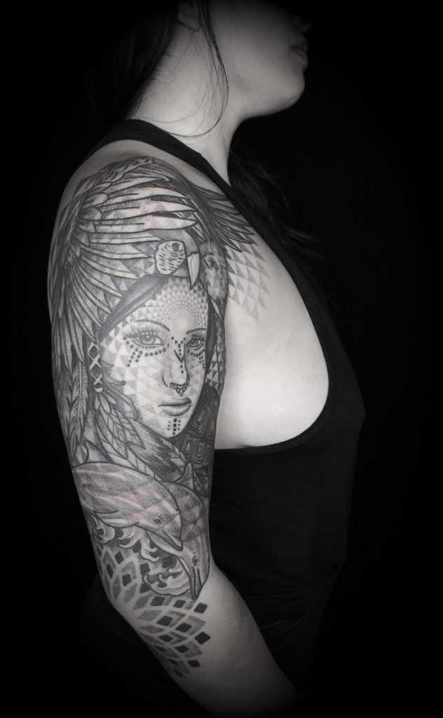 Tattoo by Halley Mason